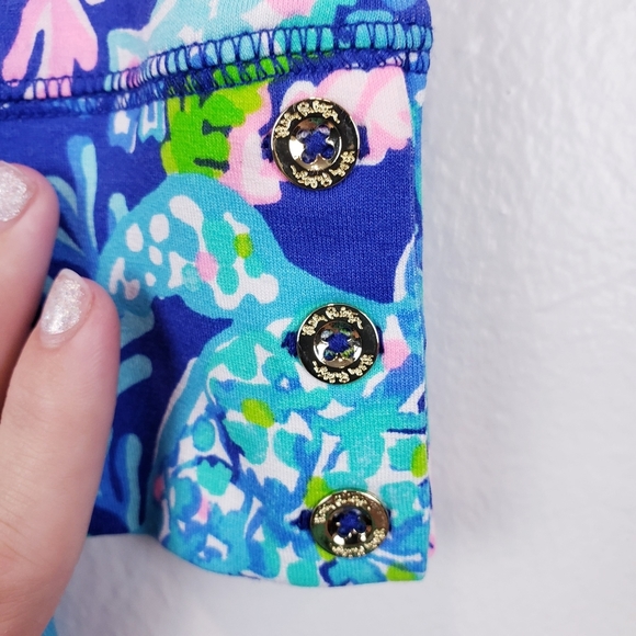 Lilly Pulitzer Corsica Blue Turtle Villa Sophie - Picture 8 of 10